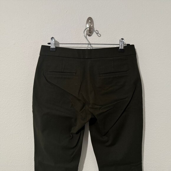 Banana Republic Sloan Olive Green Side Stripe Ankle Pants Size 2 (30x28) EUC - Picture 7 of 14